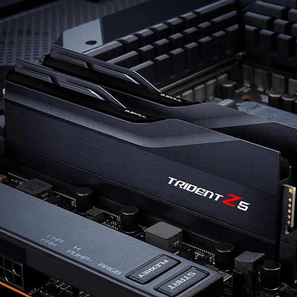 G.Skill Trident Z5 32GB (16GBx2) DDR5 6000MHz RAM (Matte Black)